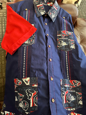 Houston Texans guayabera