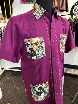 Geisha beauty guayabera