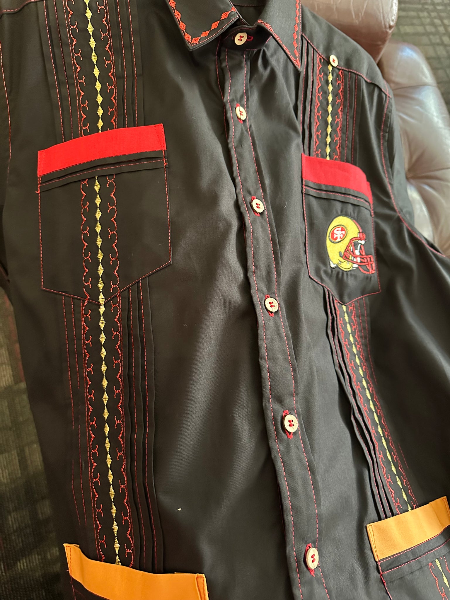 Custom 49ers Guayabera