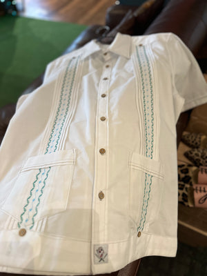 “El Jefes #1 sicario” guayabera