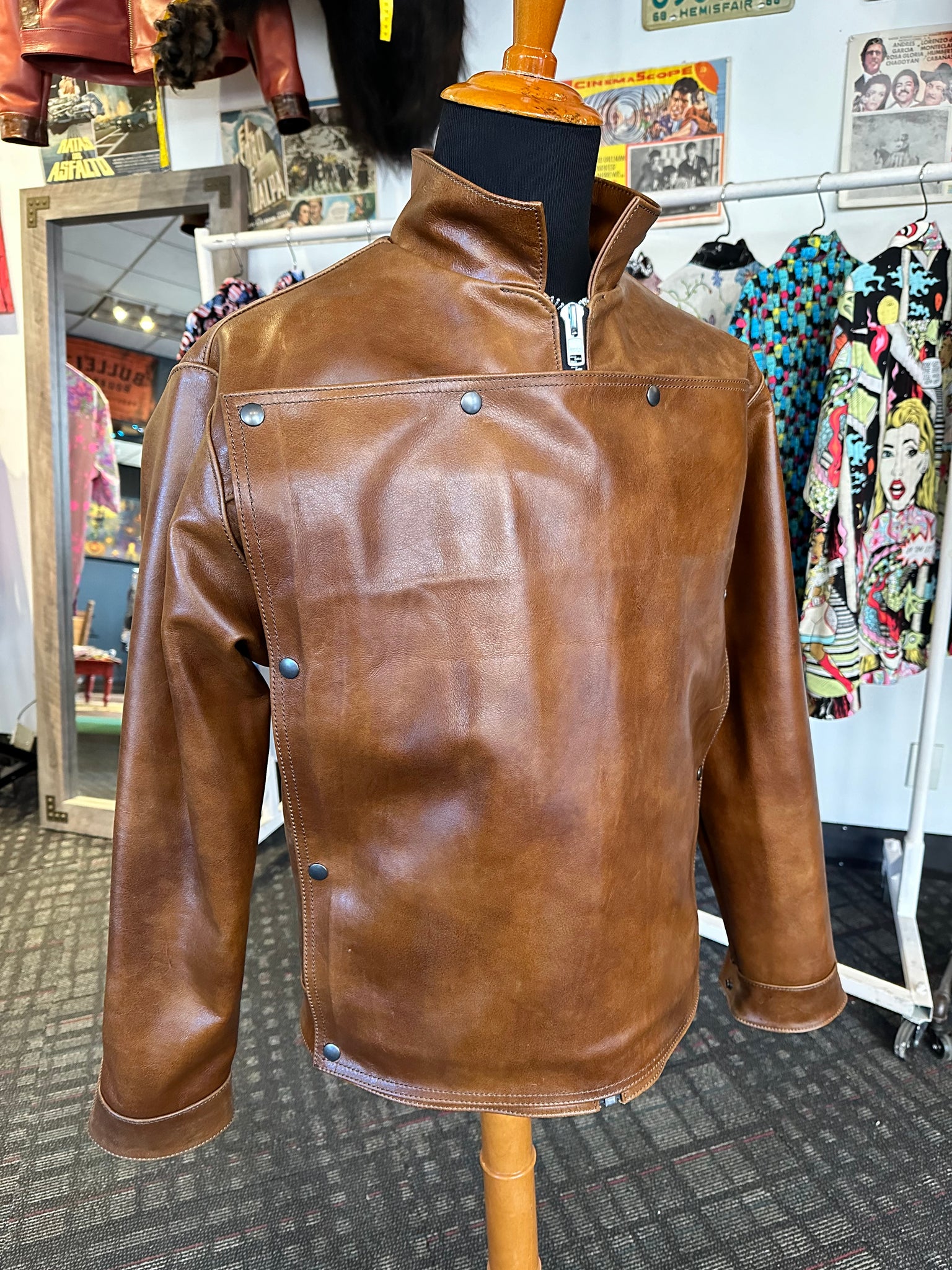 The Rocketeer leather jacket