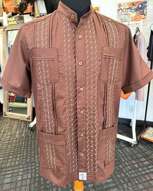 The restaurant owner guayabera