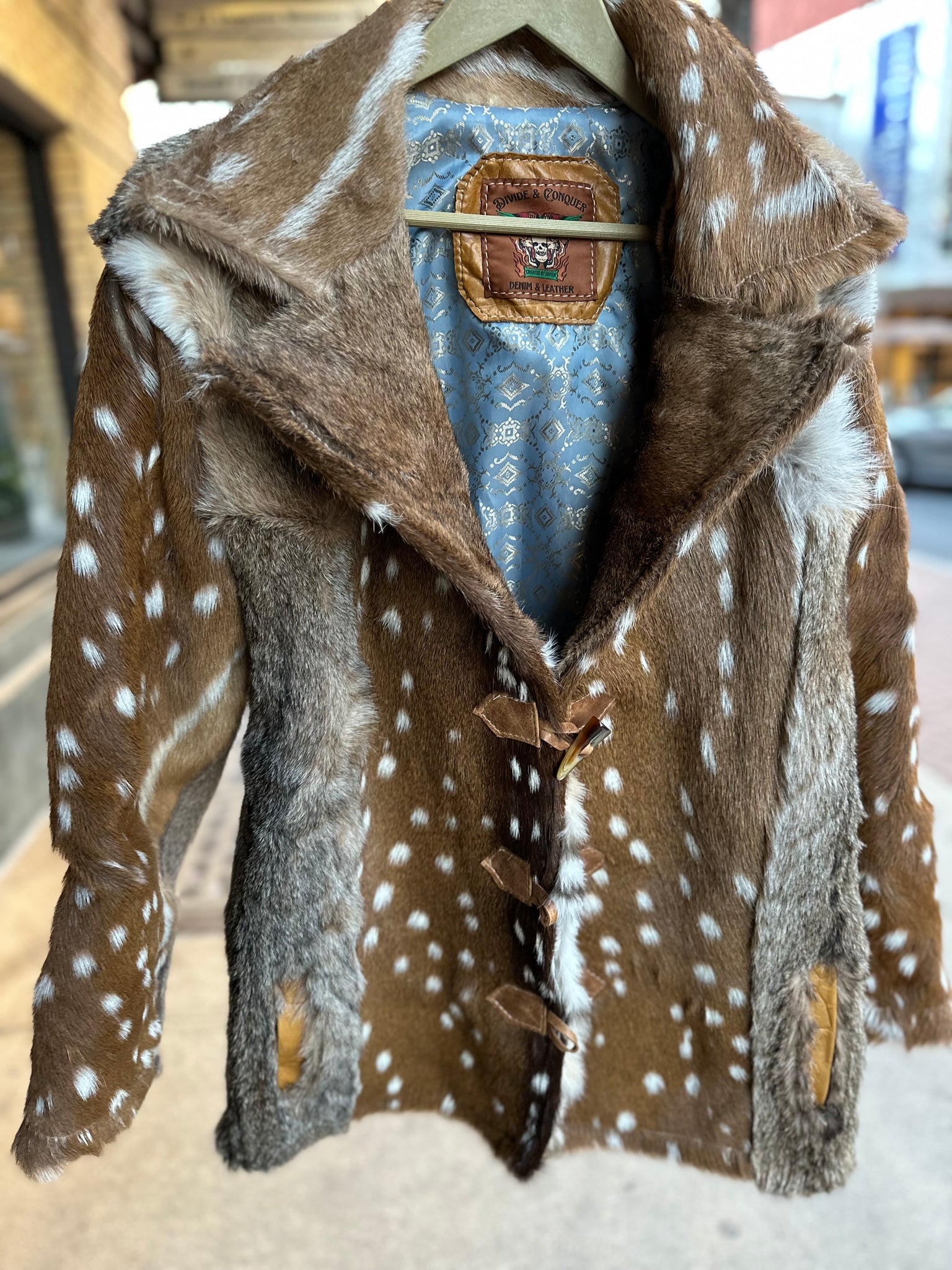Exotic pelt coats