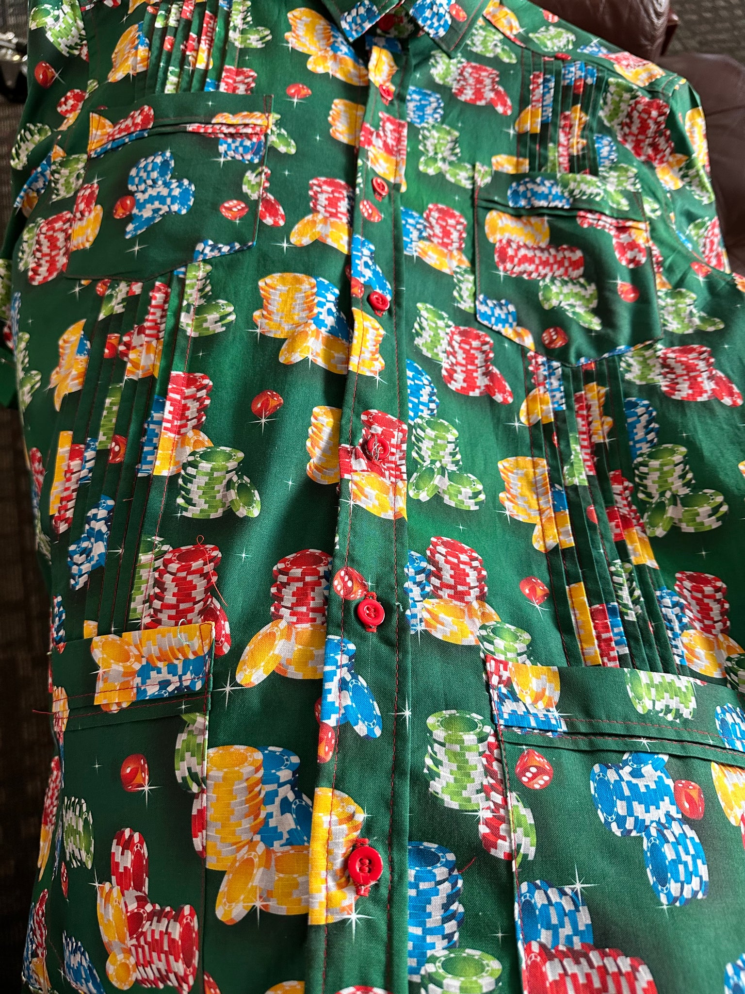 Casino nights guayabera