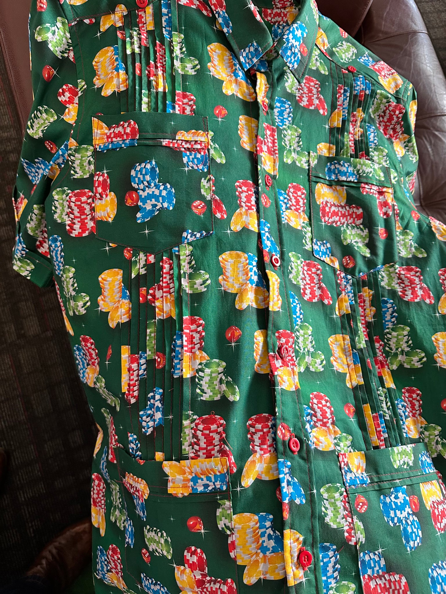 Casino nights guayabera