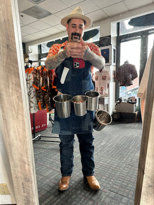 Oyster shucking apron kit