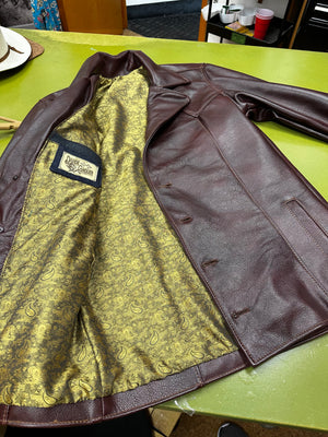The hit man leather jacket