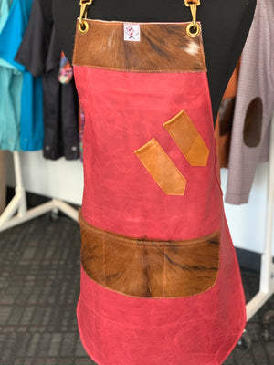 The Texan leather apron
