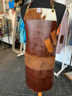 The Texan leather apron