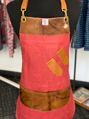 The Texan leather apron
