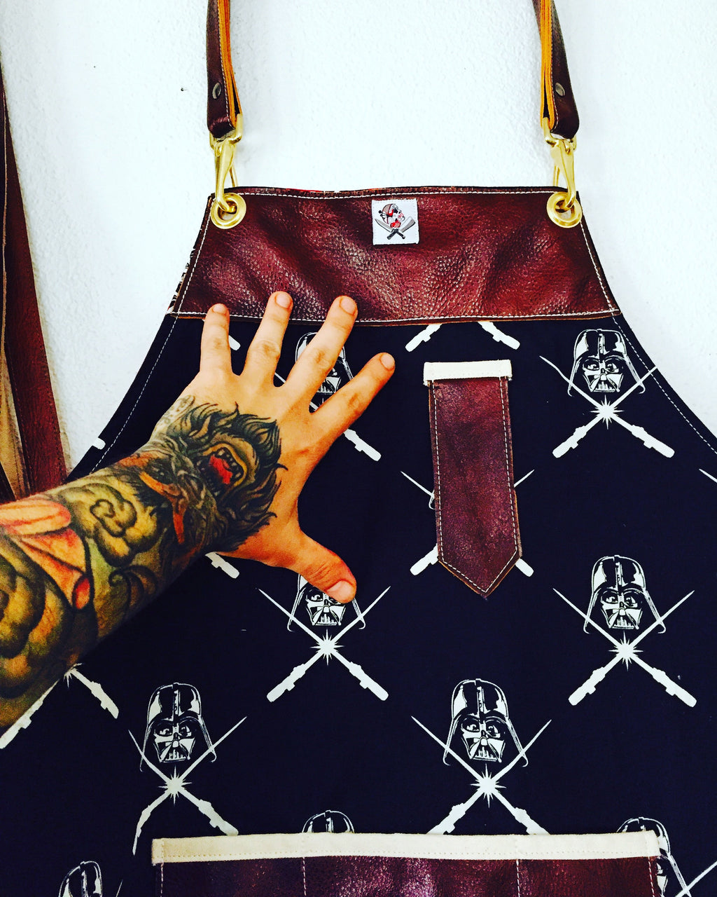 Darth Vader makes me happy apron (Star Wars)