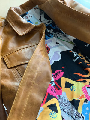 “Don Palermo” leather jacket