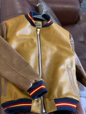 Leather Varsity jackets