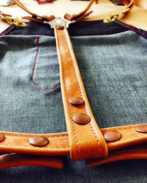Leather Crossback strap