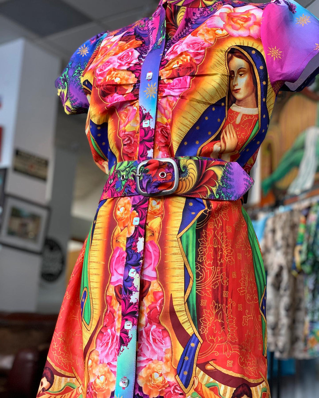 Virgin Mary summer dress