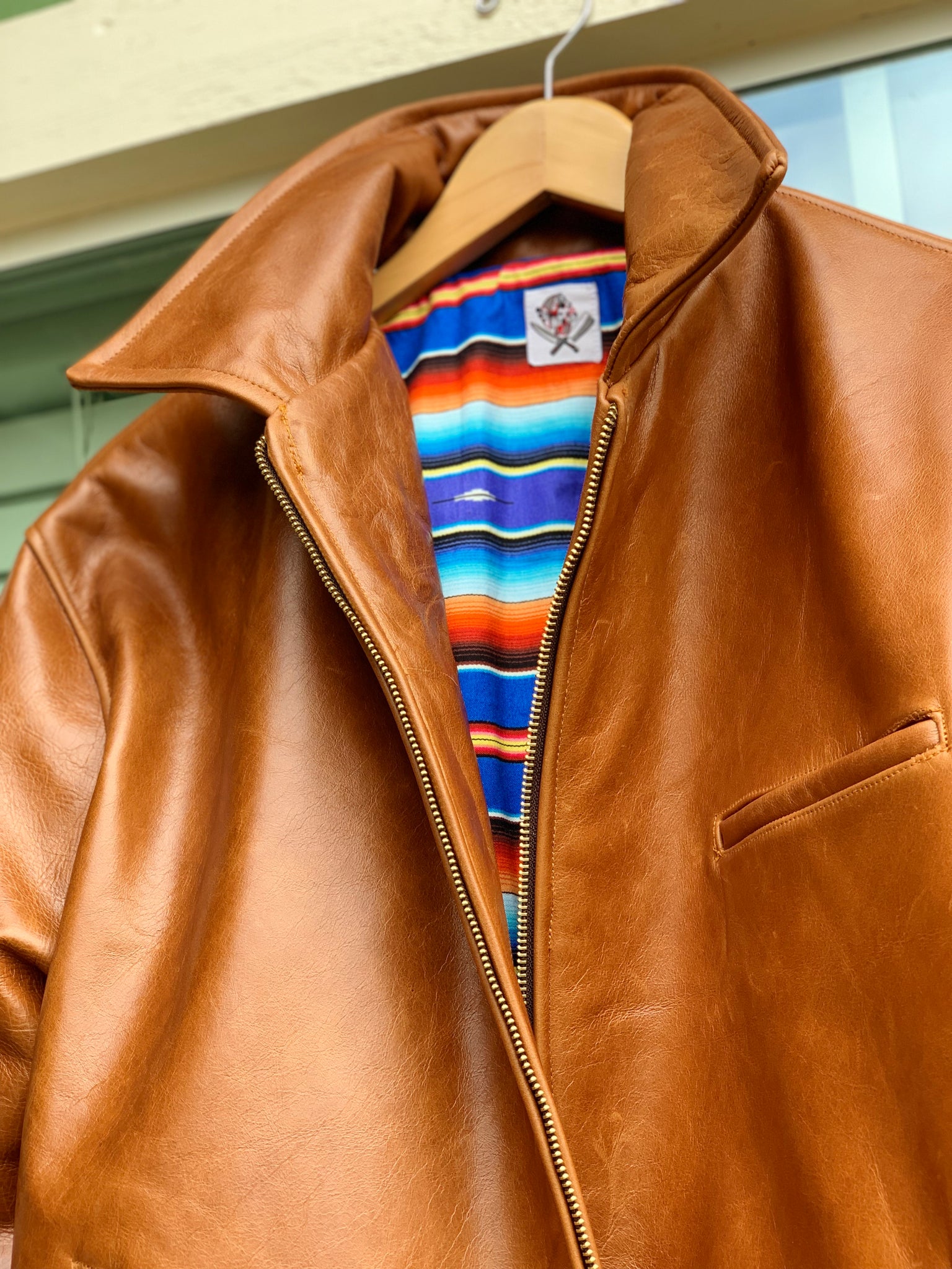 “Don Cheeche” leather jacket