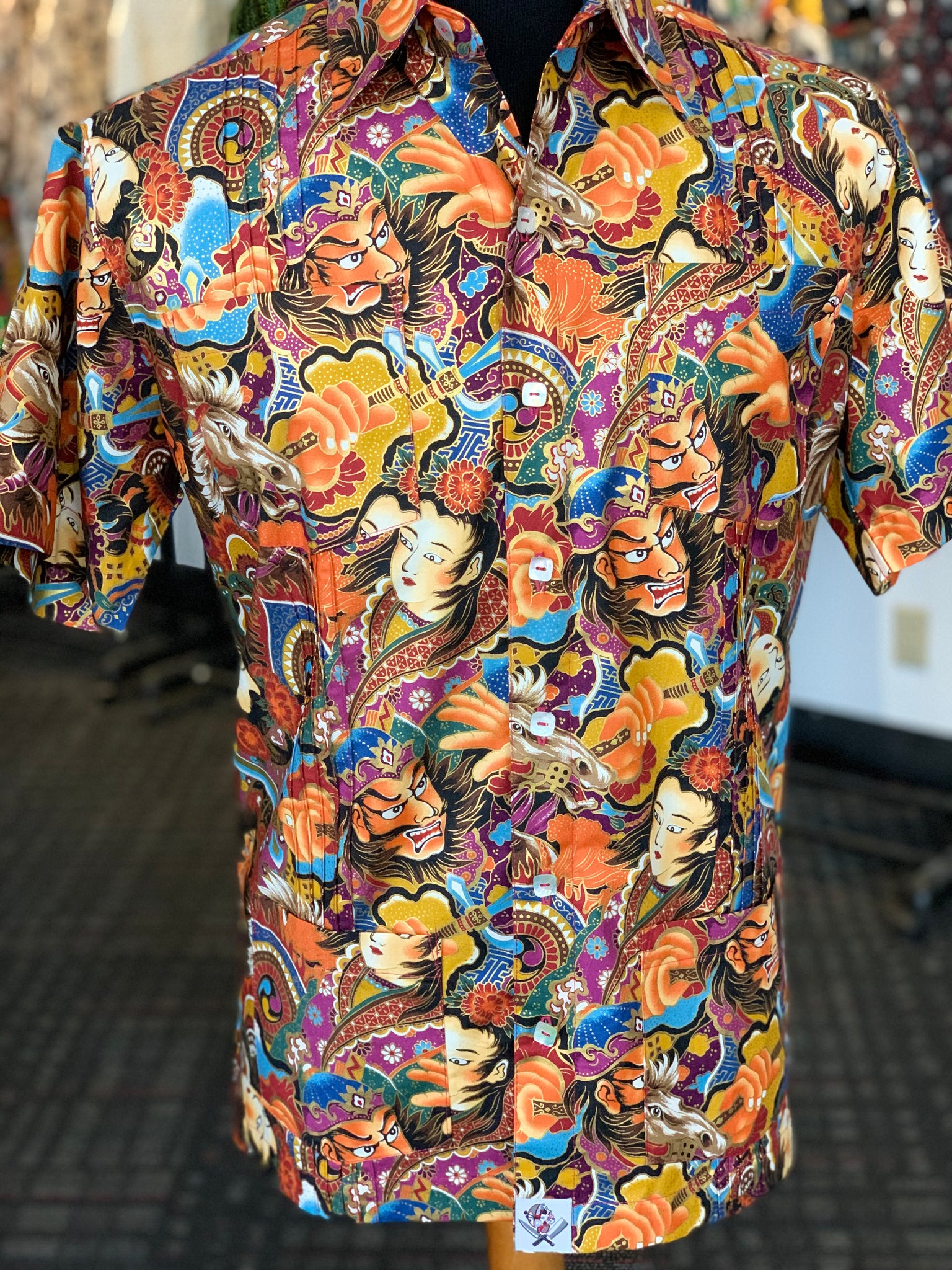 Fight to the death guayabera