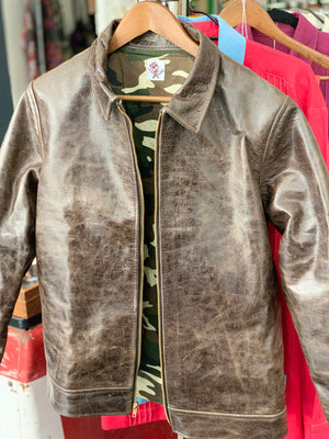 “The getaway driver” leather jacket