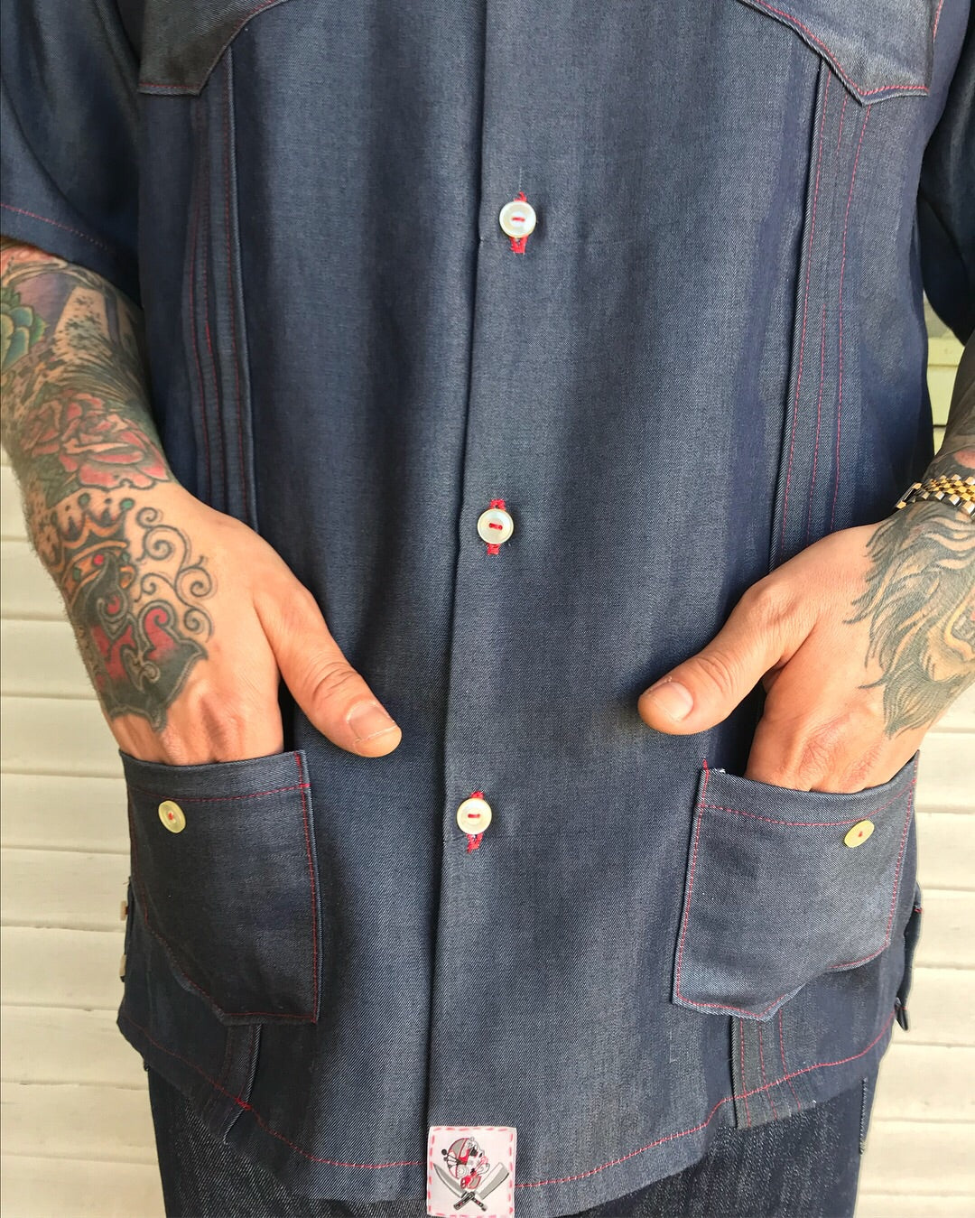 Guayabera “Mi Vida Loca”