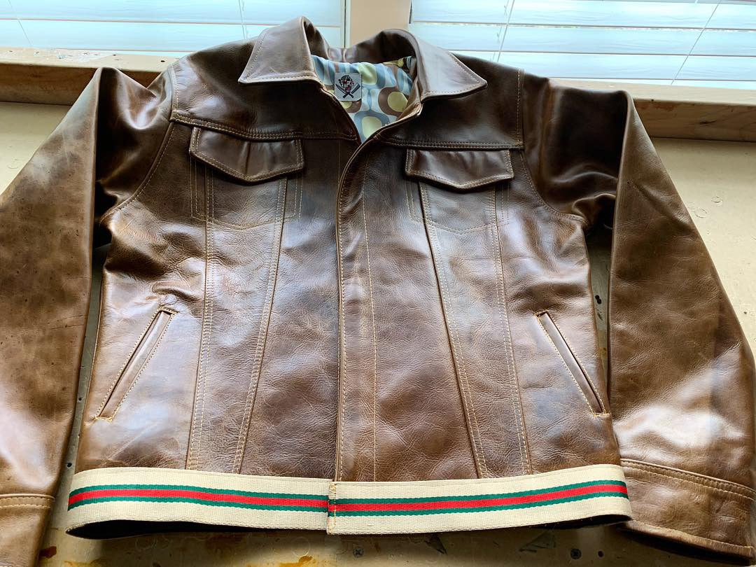 “Tigre del sur” Leather jacket