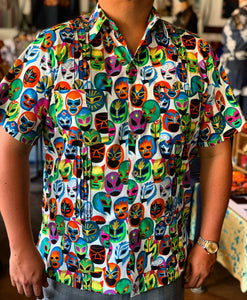Don Lucha Libre guayabera