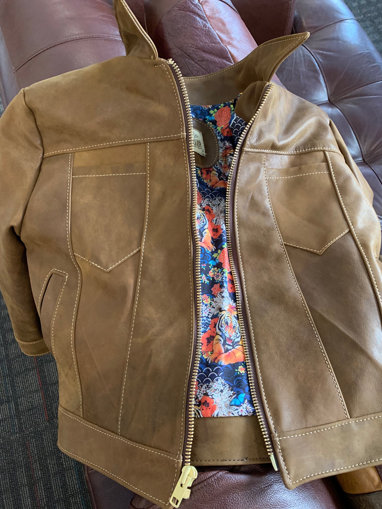 Yellowstone leather jacket