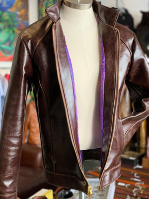 The executive leather jacket
