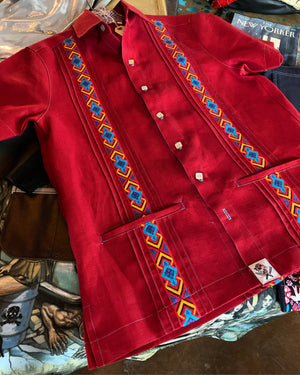 Country club cowboy guayabera