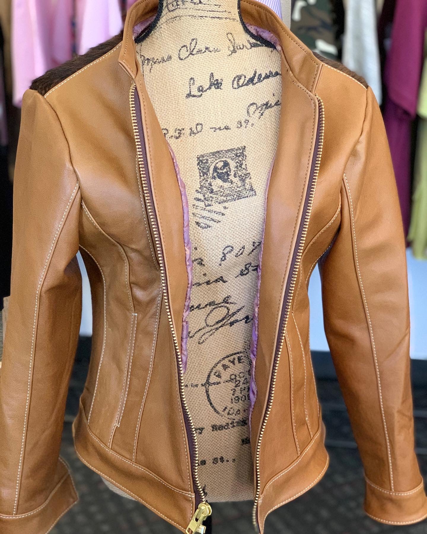 The Mari Lou leather jacket