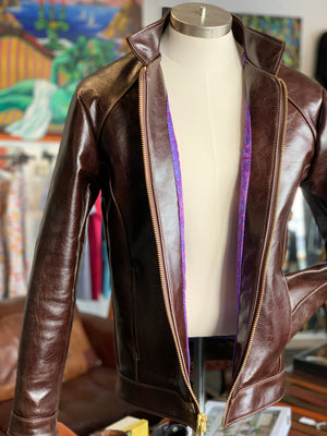 The executive leather jacket