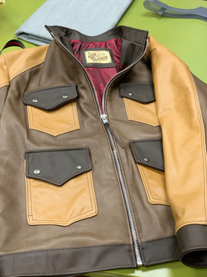 The explorer leather jacket
