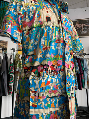 Day of the dead celebration guayabera