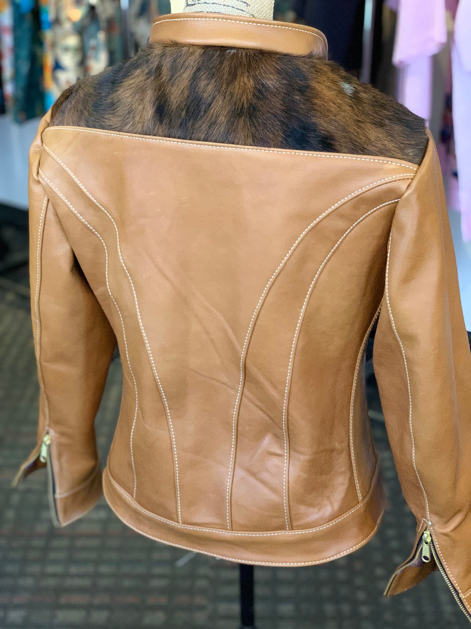 The Mari Lou leather jacket