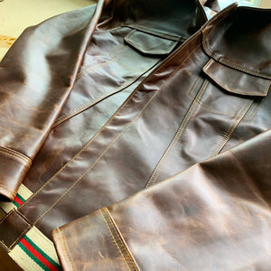 “Tigre del sur” Leather jacket