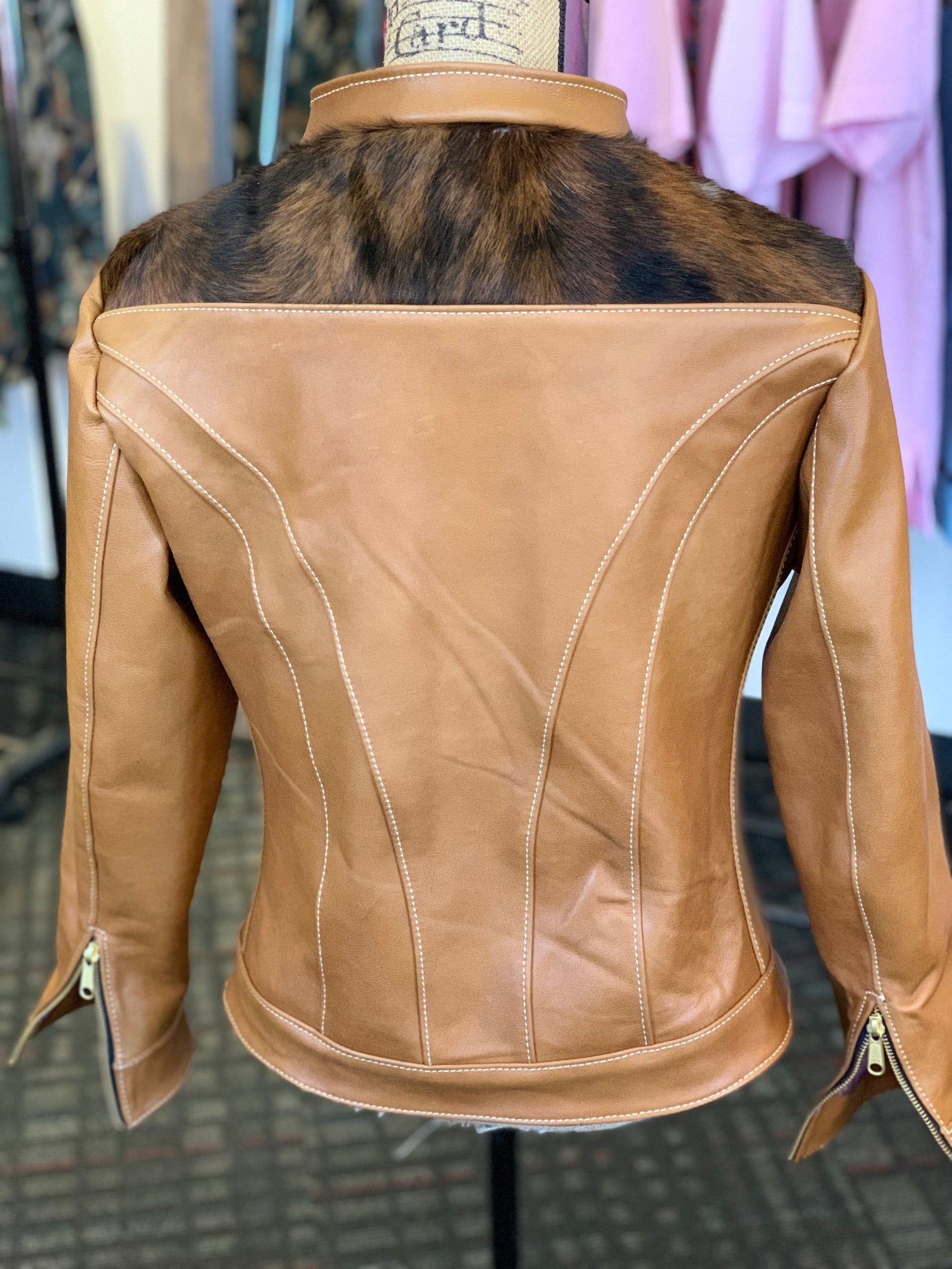 The Mari Lou leather jacket