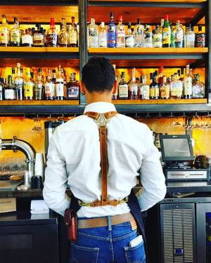 Leather Crossback strap
