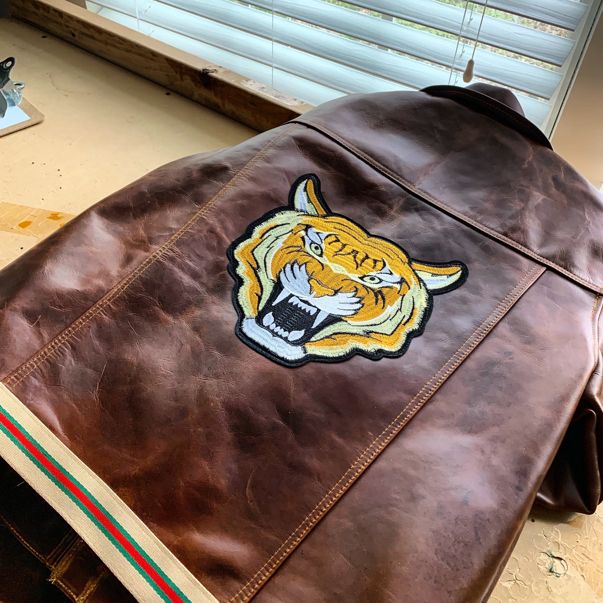 “Tigre del sur” Leather jacket
