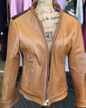 The Mari Lou leather jacket