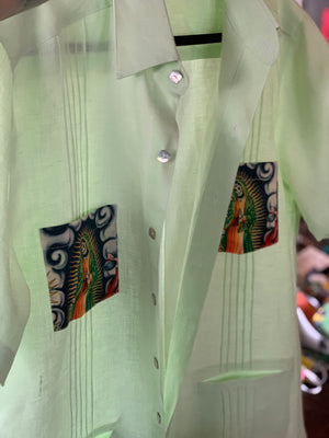 Dads linen Guayabera
