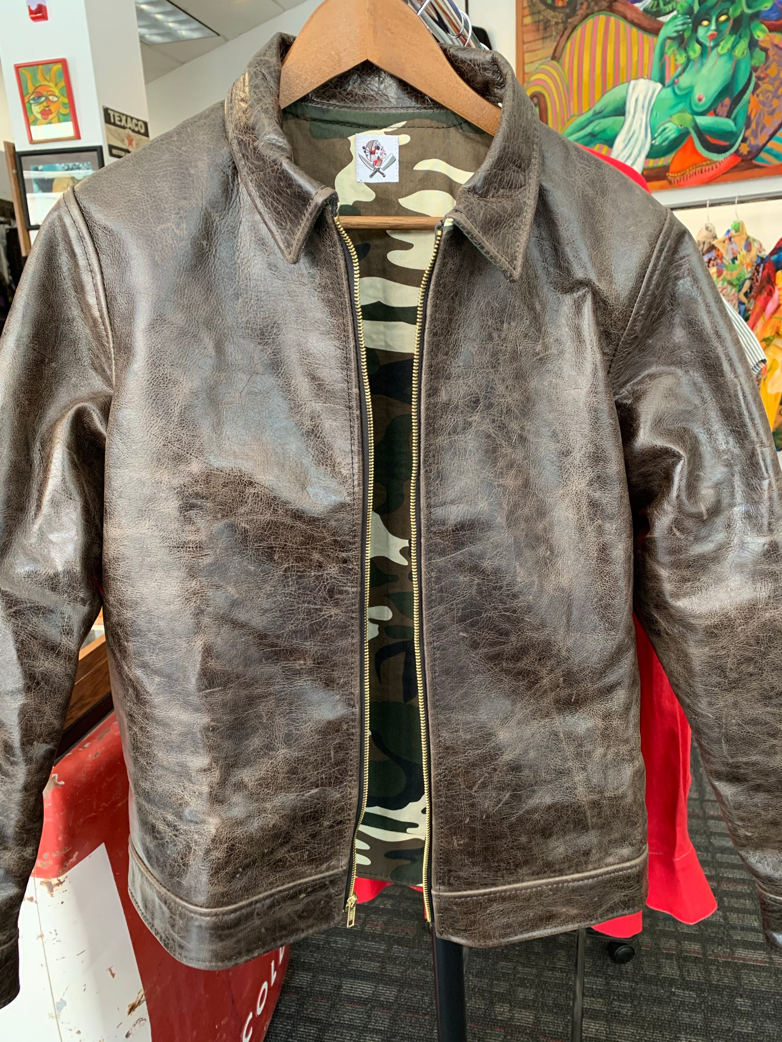 The getaway driver leather jacket