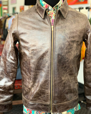 “The getaway driver” leather jacket