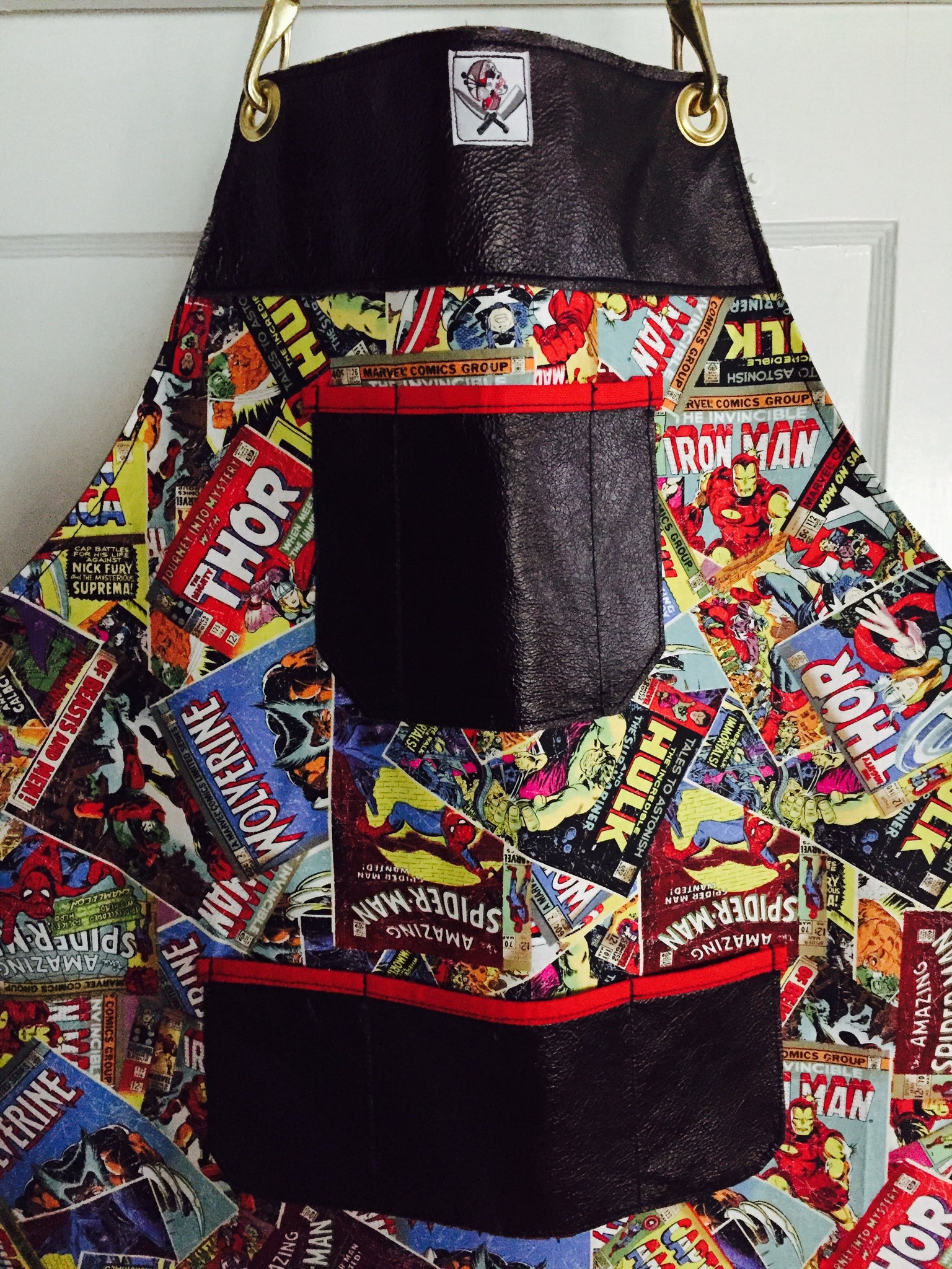Spider-Man vintage comic book apron