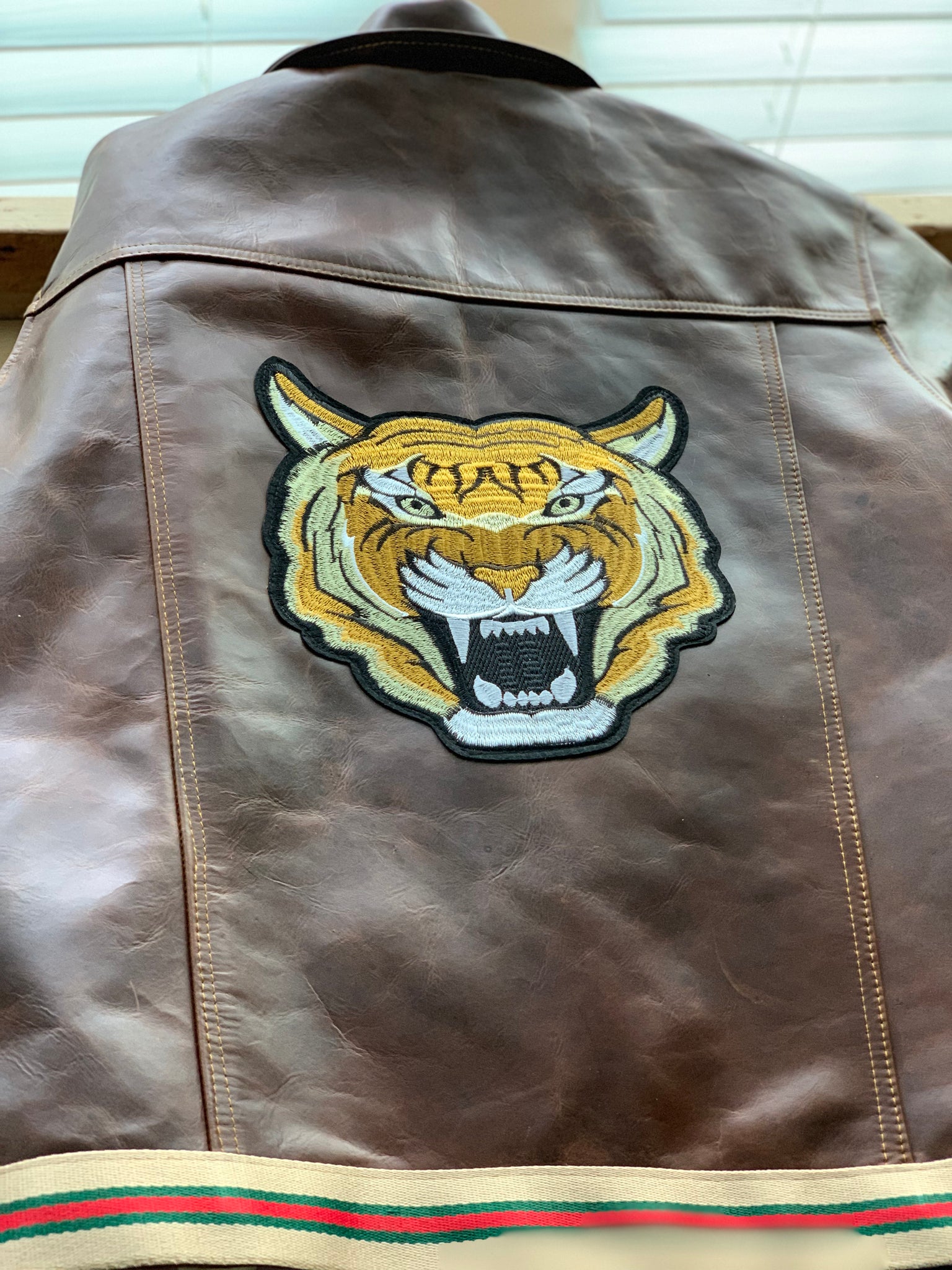 “Tigre del sur” Leather jacket