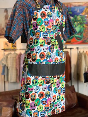 Luchador king apron